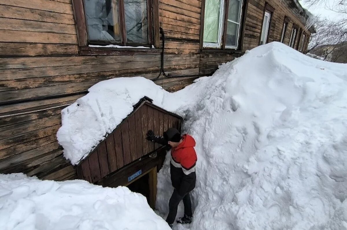    Снежная тюрьма.