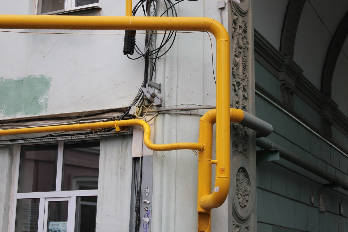 Утечка газа уже устраняется.  Фото: Фото: ФедералПресс / Ксения Кобалия