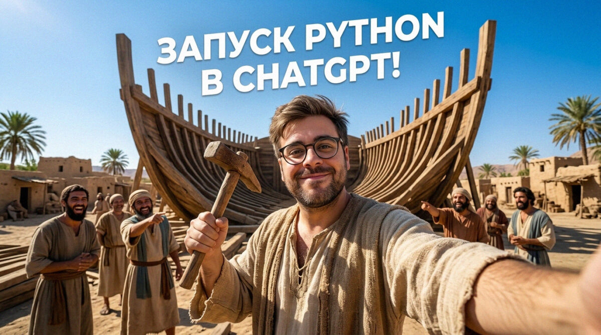    Запуск Python кода маркетологом через ChatGPT Артур Хорошев