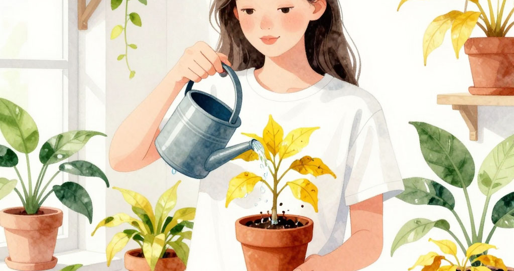 Как понять, что комнатное растение полито правильно, залито или недолито