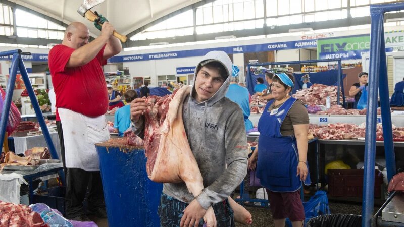     Торговля мясом. Анна Зайкова