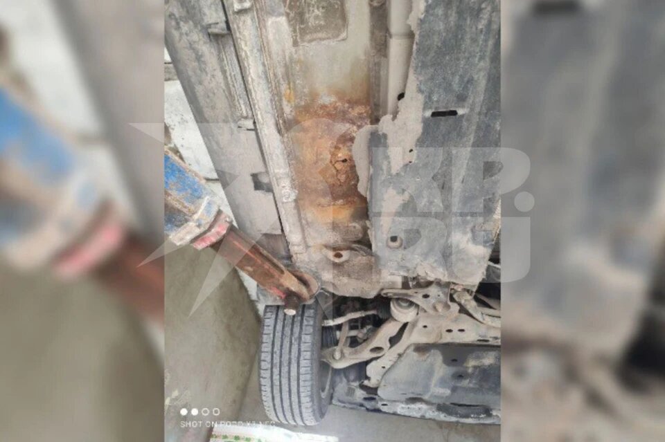 Машиной в таком состоянии пользоваться нельзя
Фото: Предоставлено "Комсомолке".