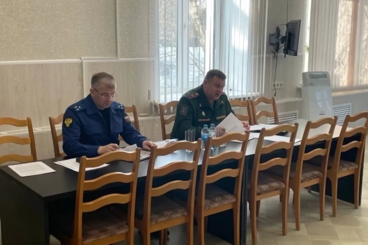    Представители тульской прокуратуры провели приём военнослужащих в госпитале