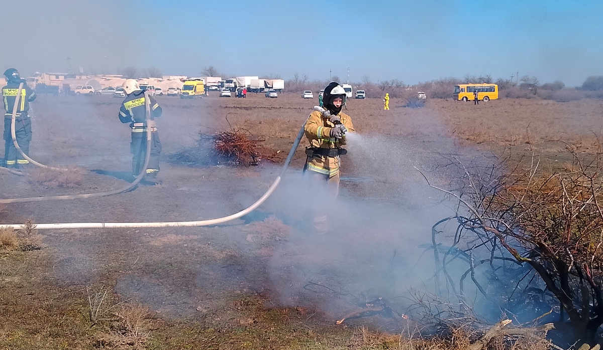В Астрахаской области завершились Всероссийские командно-штабные учения РСЧС
