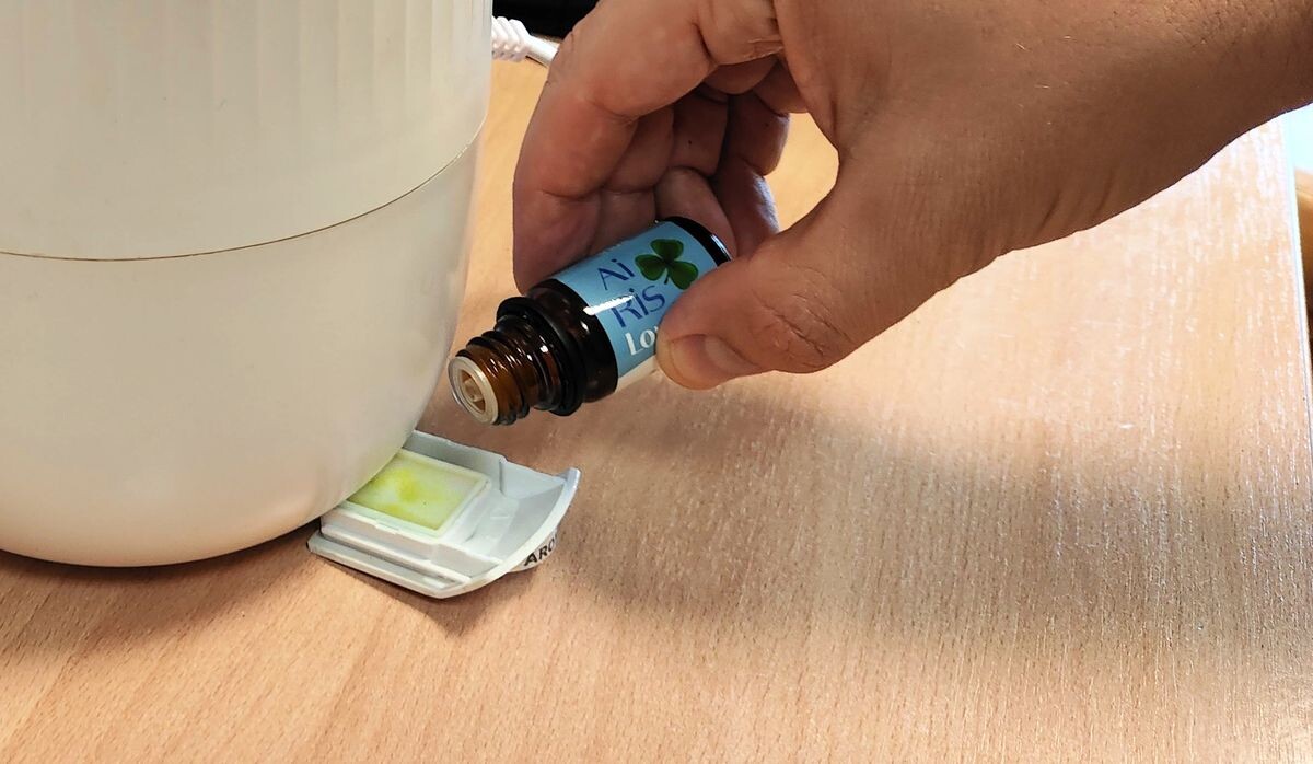 Специальный отсек для аромамасел