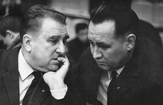 Анатолий Тарасов и Борис Кулагин