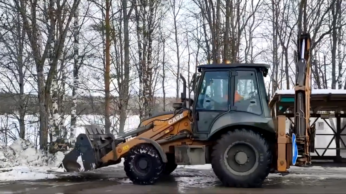    Скриншот видео Минтранса Карелии