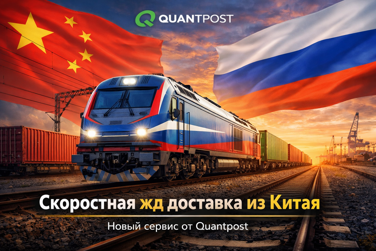 Скоростная жд доставка из Китая