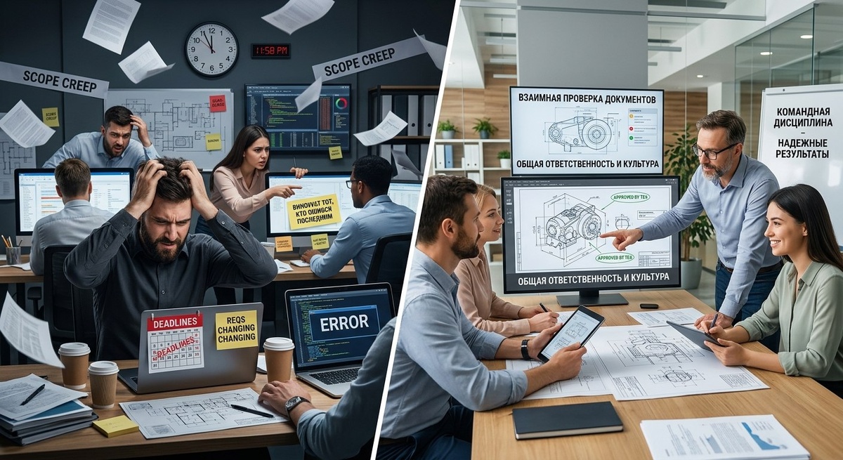 Кто ошибся последним? сфокусируйтесь на взаимовыручке. Кругозор Проектировщика