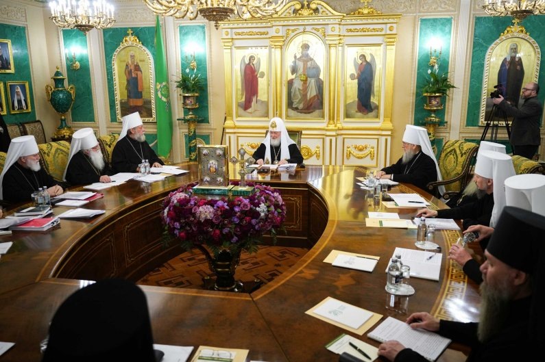 Фотография с сайта фотослужбы патриарха Московского и Всея Руси