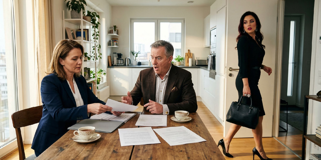 Бывший пришёл с новой невестой. Ушла она одна и молча