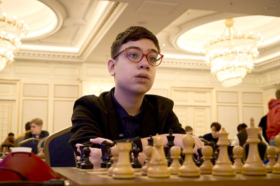   Фаустино Оро из Аргентины мог стать самым юным гроссмейстером в истории, но не стал. Фото: Федерация шахмат России