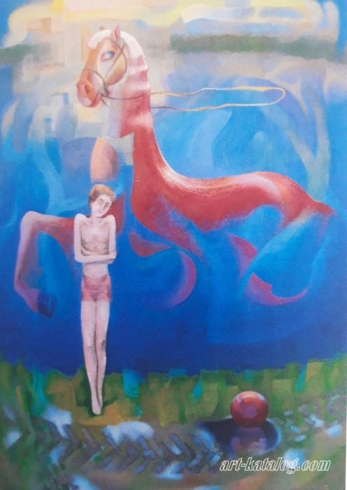 Художник ВВ Дорофеев: "После дождя"