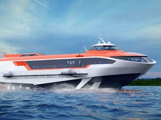    Судно на подводных крыльях «Метеор 120 М» //Фото Центральное конструкторское бюро им Алексеева