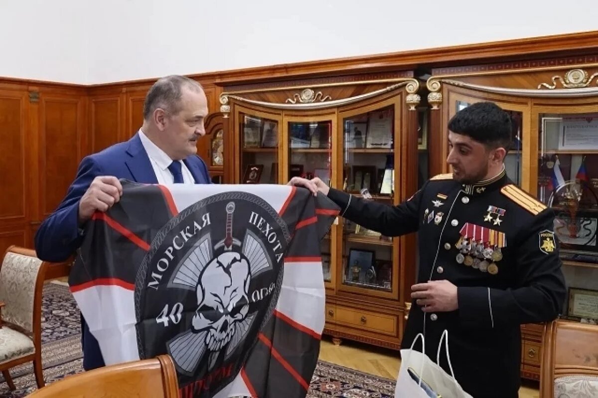    Глава Дагестана встретился с Героем России Султановым