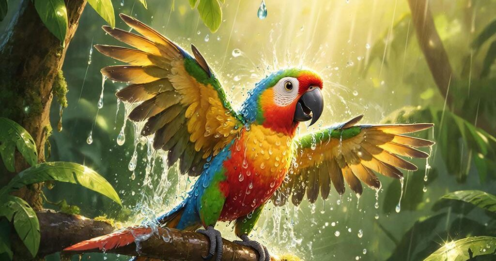 Пернатые синоптики: Чувствуют ли волнистые попугаи смену погоды и как это влияет на их самочувствие?