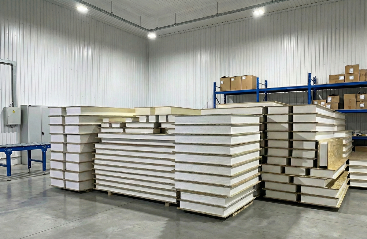 СИП-панели на складе