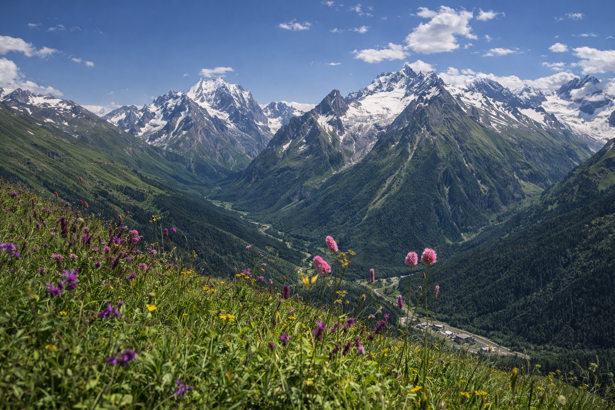 Тур на Кавказ весной с Вместе Тревел