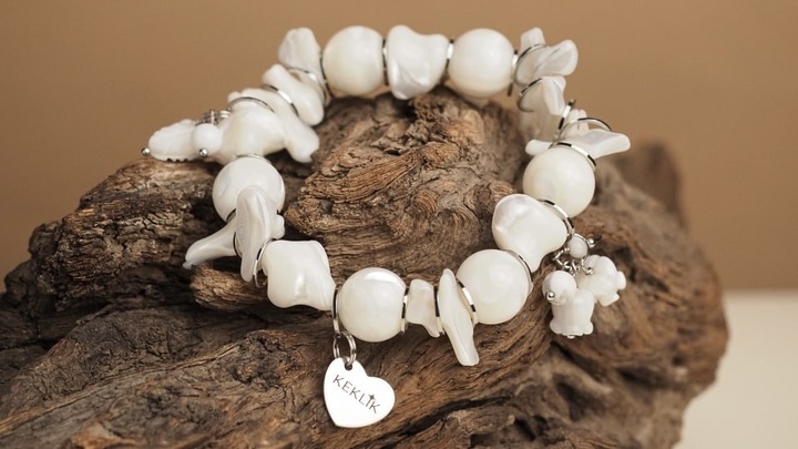 перламутр/энергетическиекамни/браслет