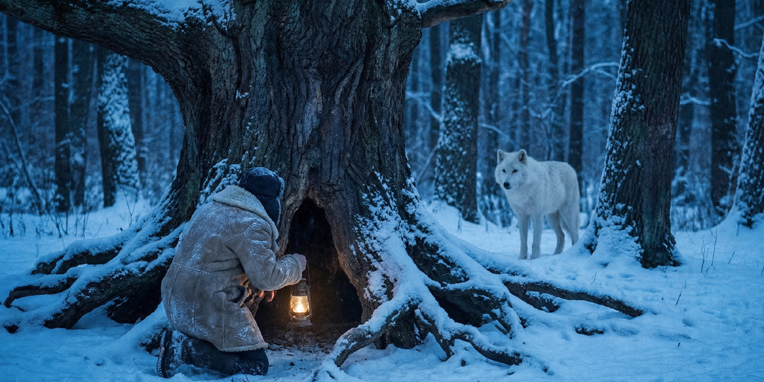 Егерь шел по следу хищника. Но то, что он достал из дупла старого дерева, лишило его дара речи…