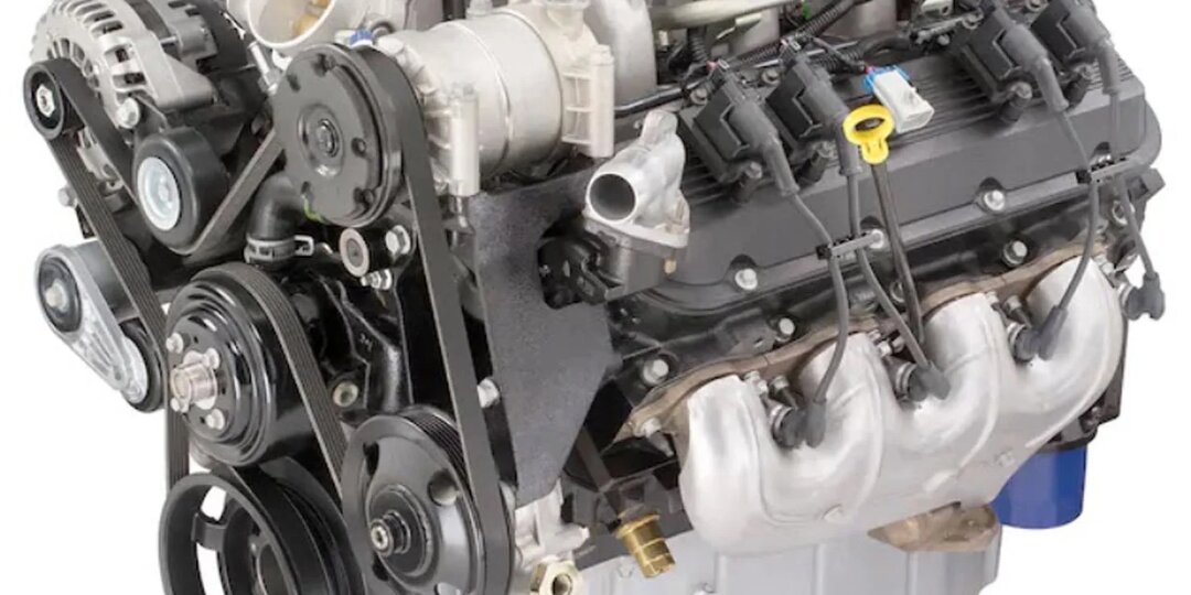 Всё ещё в заводской упаковке: последний мощный двигатель GM – 8,1-литровый Vortec V8