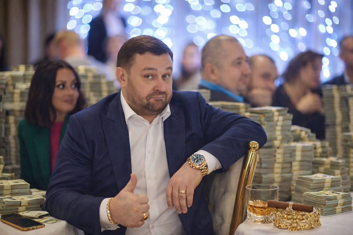 Олег Мальцев, карикатура от ИИ