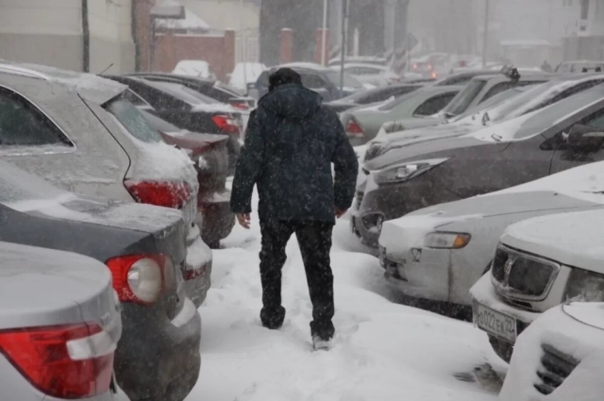    В Барнауле из-за непогоды отменили продовольственные ярмарки 14 марта