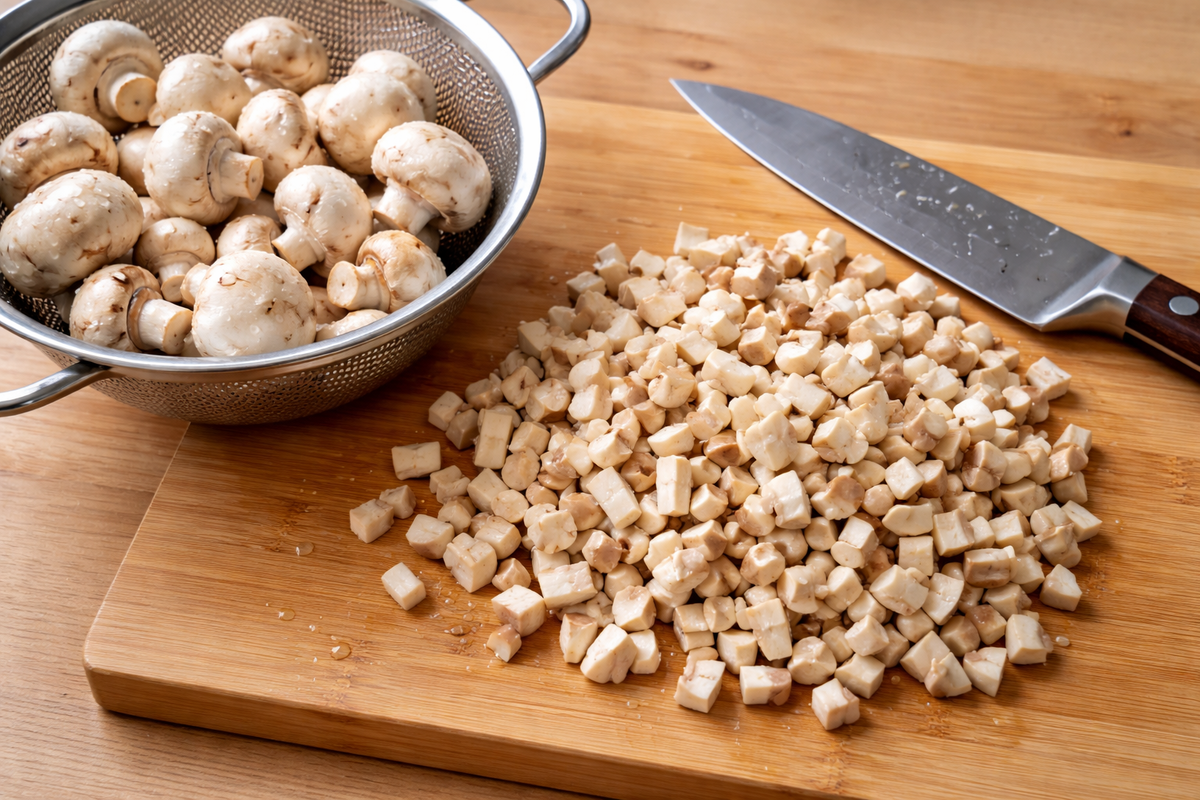 Подготовка грибов