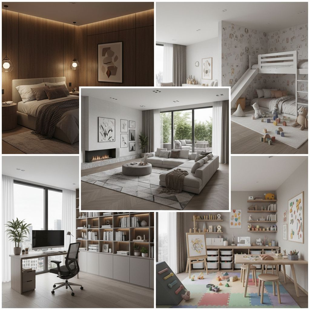 Красивые интерьеры, реализованные профессионалами, продуманы и гармоничны