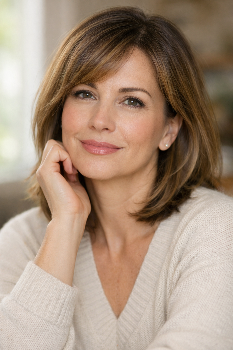 Иногда стрижка выглядит аккуратно, но всё равно не делает образ гармоничным.