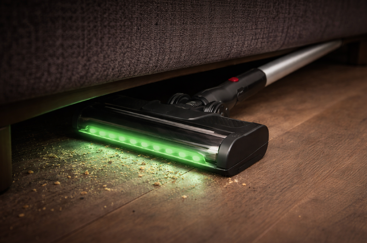 Мощный вертикальный беспроводной пылесос