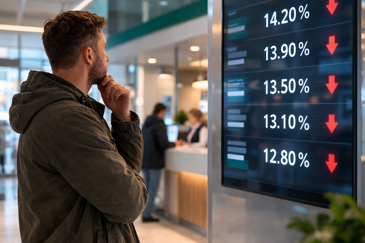    ЦБ продолжает снижать ставку. Фото: нейросеть