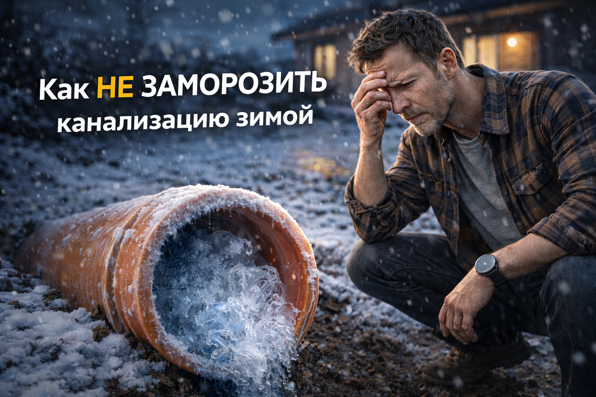 Как я почти заморозил канализацию: разбор зимних факапов на реальных примерах