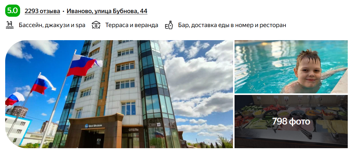 Отель "Best Western Русский Манчестер"