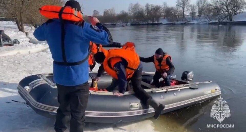    Поиски детей в Звенигороде. Источник: МЧС РФ