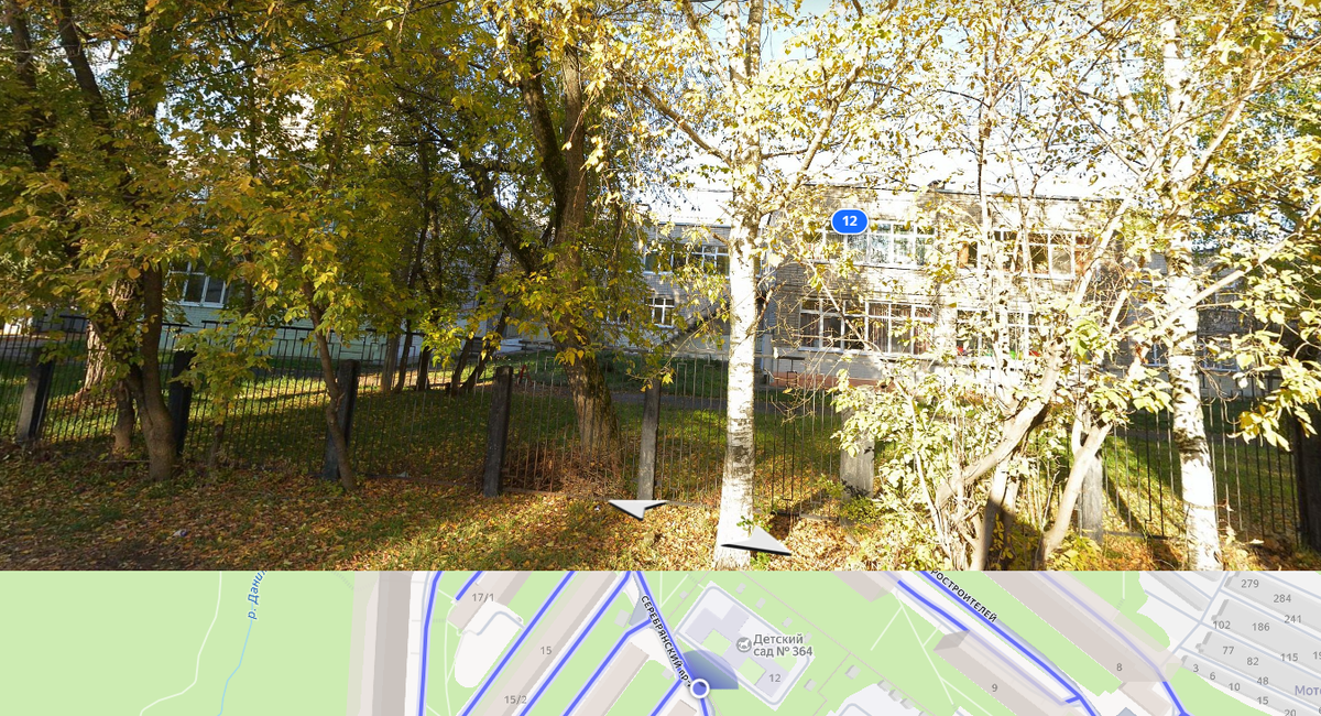 панорама сада с яндекс карт за 2025г