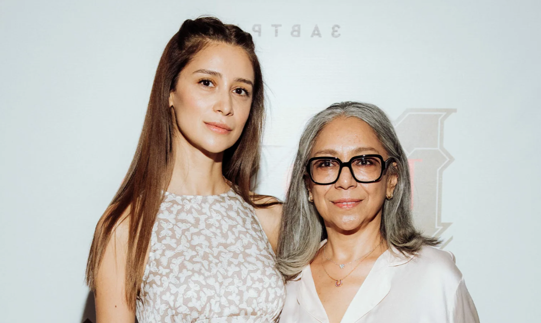 на фото Рано Кубаева и её дочь Равшана Куркова