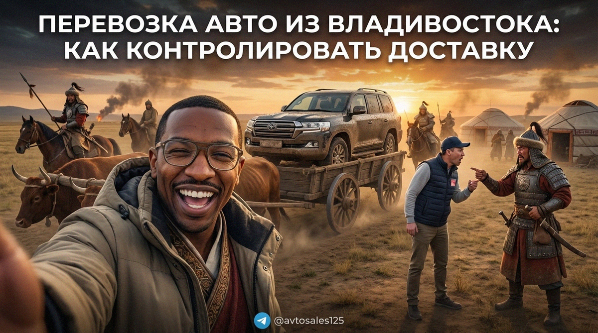    Контроль процесса доставки автомобиля из Владивостока Авто Сейлс