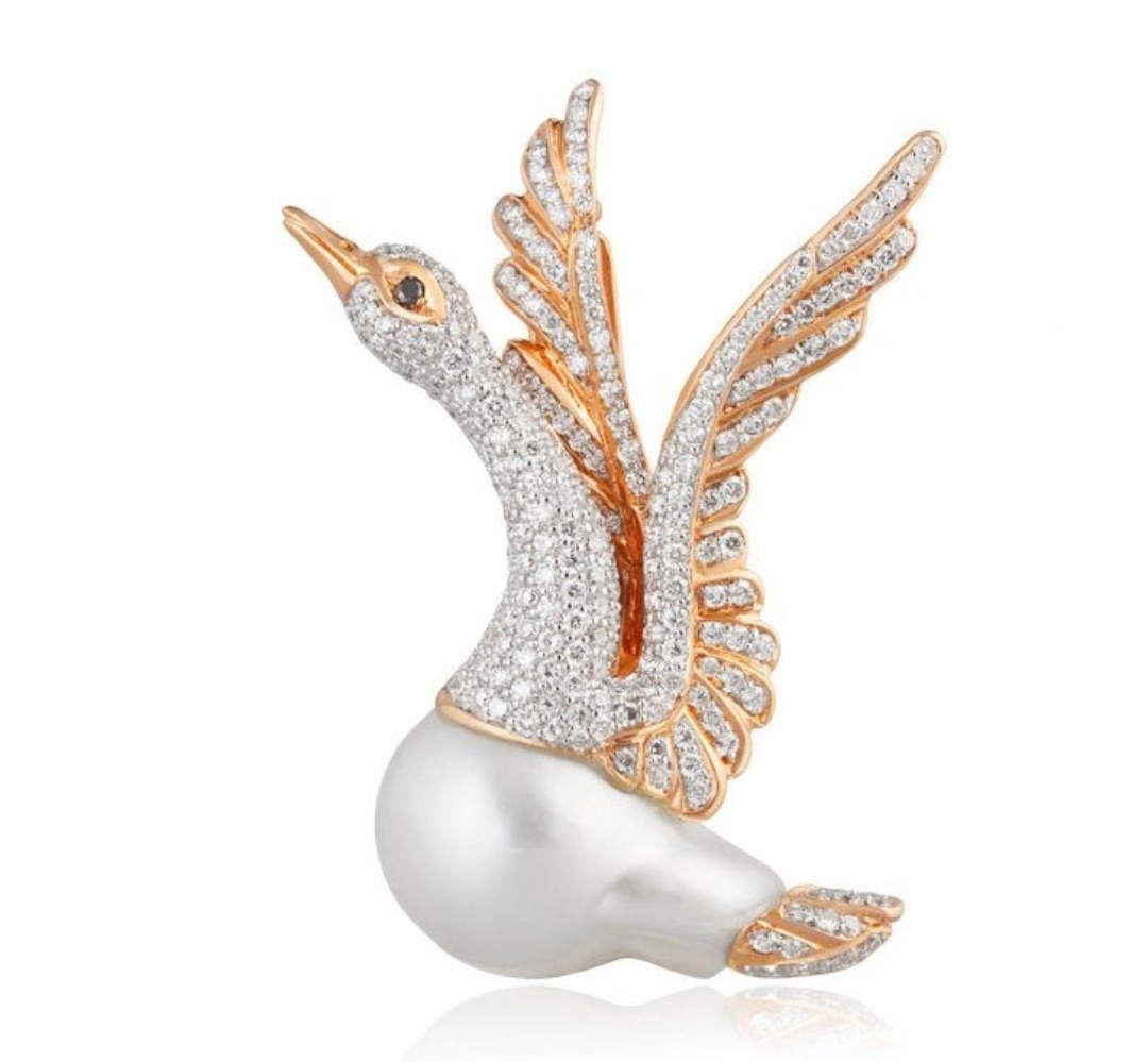 Украшения с барочным жемчугом.