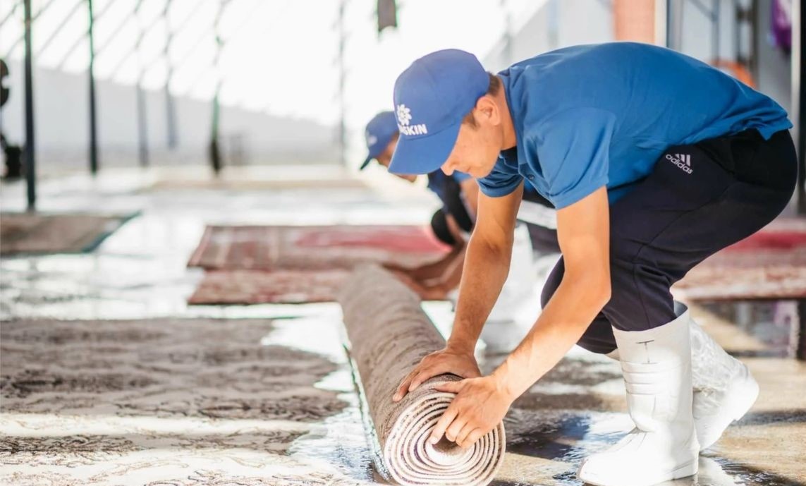 Профессиональная чистка ковров