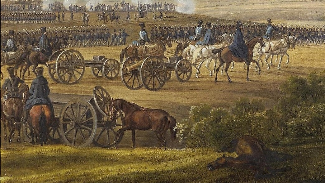 Фрагмент картины Бородинское сражение 7 сентября 1812 года (худож. Адам Альбрехт) (фото из интернета; здесь как иллюстрация)