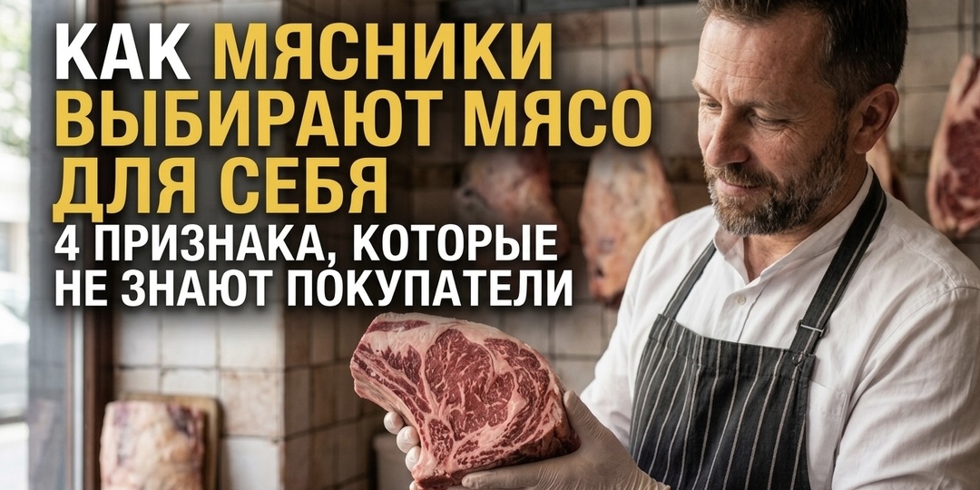 Как мясники выбирают мясо для себя — 4 признака, которые не знают покупатели