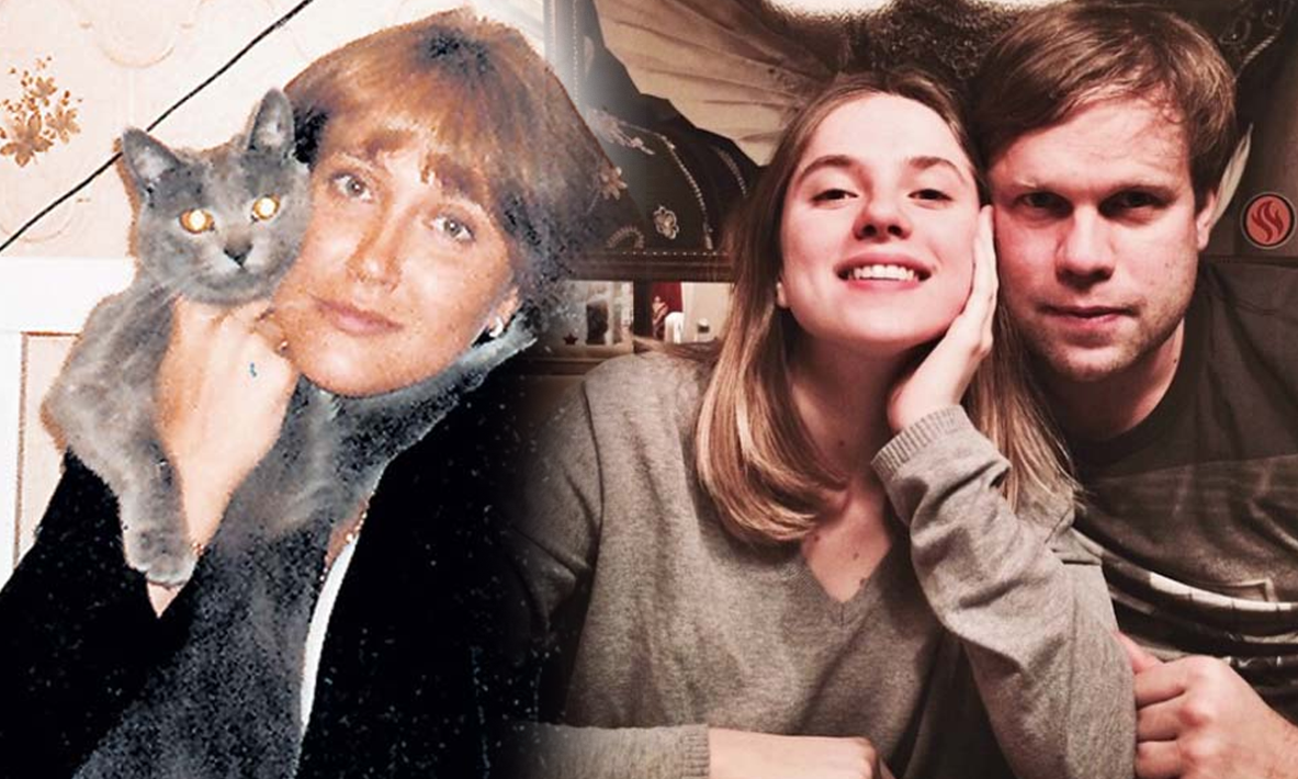 Лариса Бушманова - первая жена Владислава Радимова, Владислав Радимов и дочь Александра