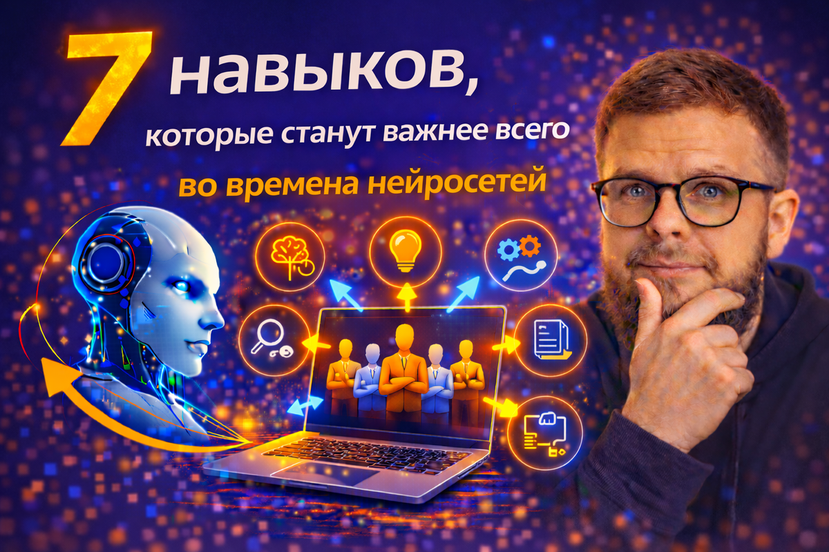 7 навыков, которые станут важнее всего в эпоху нейросетей