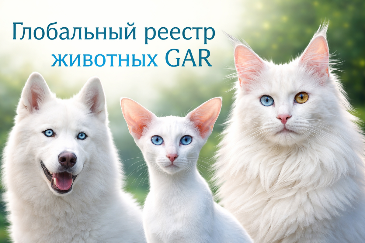 GAR отличается тем, что работает напрямую с заводчиками и ведёт глобальную цифровую базу животных.
