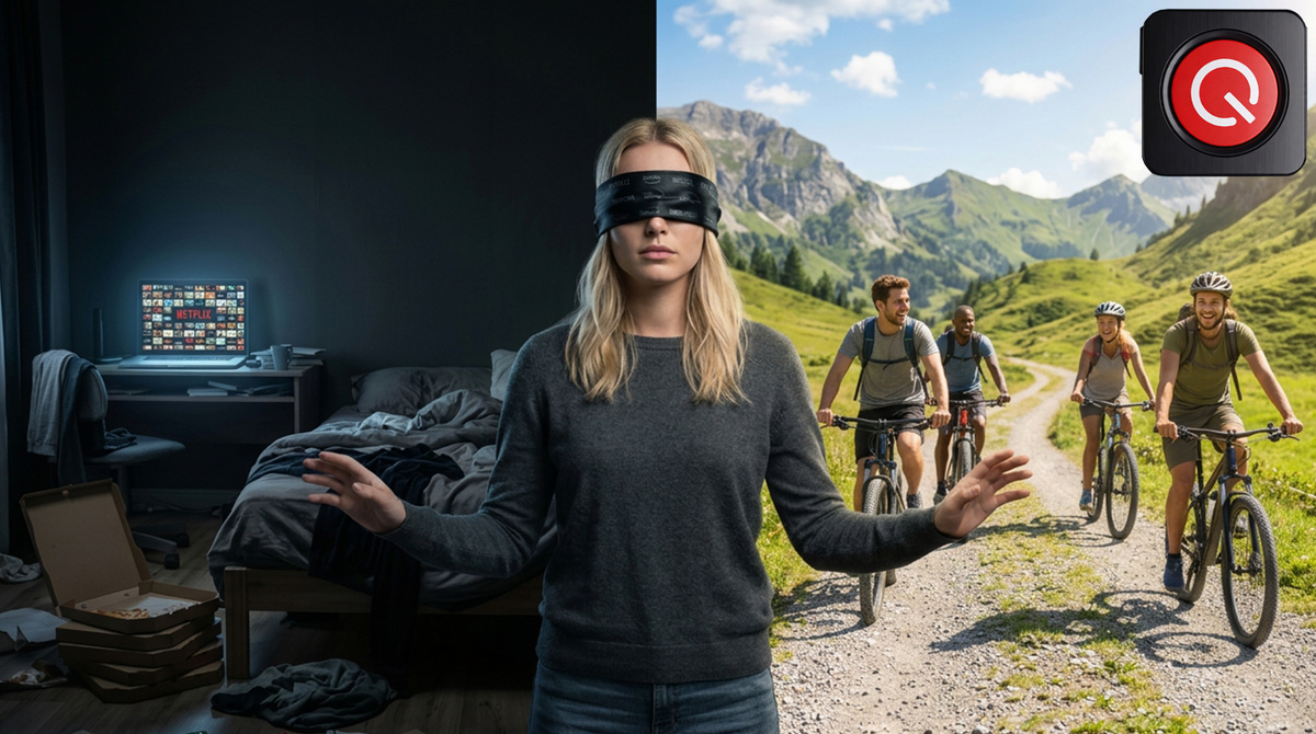 Автоплей включен, глаза закрыты. Когда вы последний раз действительно выбирали, чем заняться вечером?