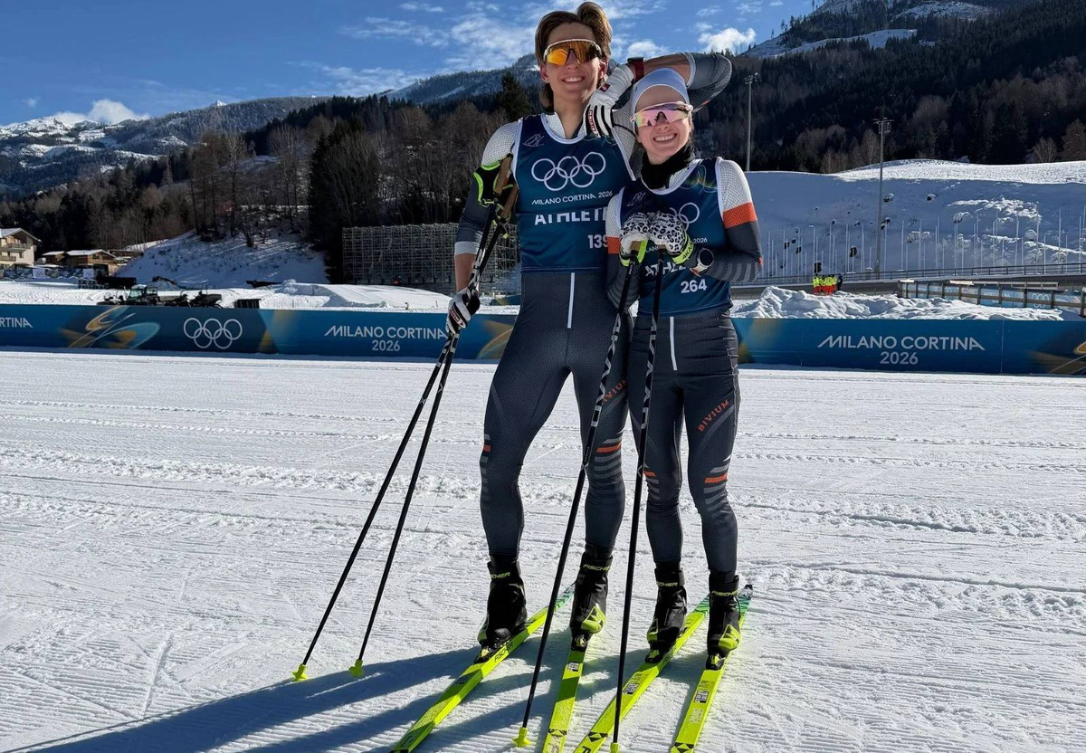 На фото: С. Коростелев и Д. Непряева