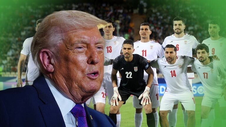 Дональд Трамп и сборная Ирана