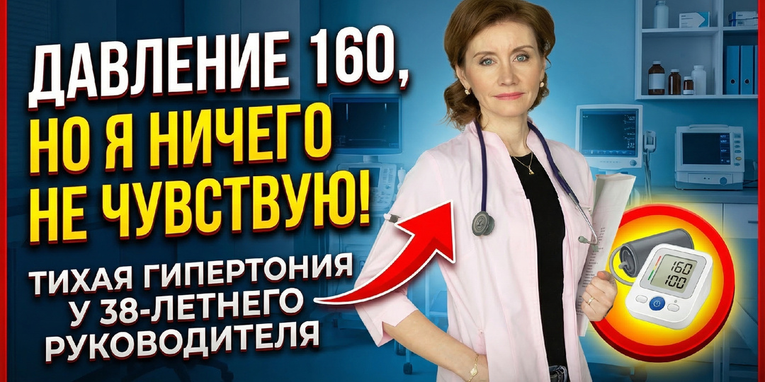 Давление 160, но я ничего не чувствую: тихая гипертония у 38-летнего руководителя