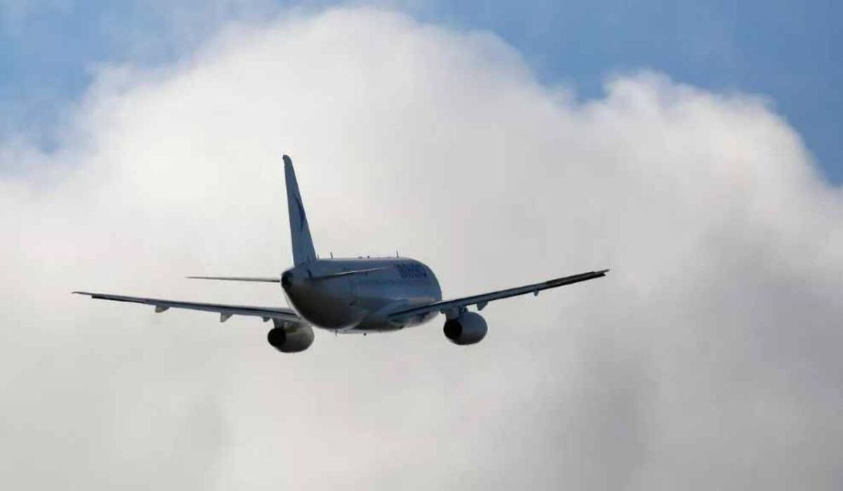     Самолет в небе. Источник: ria.ru Автор фото: Илья Наймушин